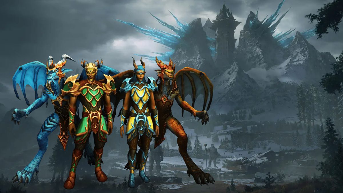 Portas auxiliares da segunda temporada de WoW Dragonflight