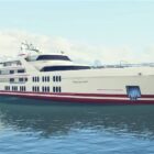 Construção do iate mais caro do GTA Online no Minecraft A Minecraft player builds the most expensive yacht in GTA Online
