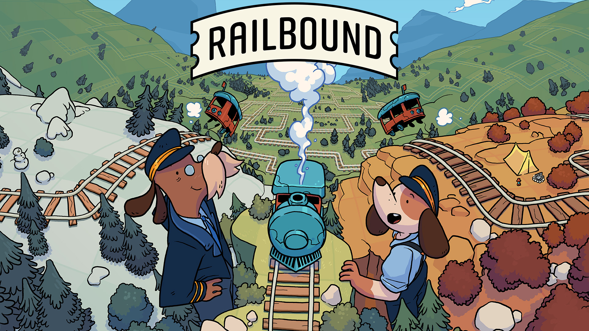 Como criar um quebra-cabeça envolvente: Railbound, um trem em uma jornada que dobra trilhos