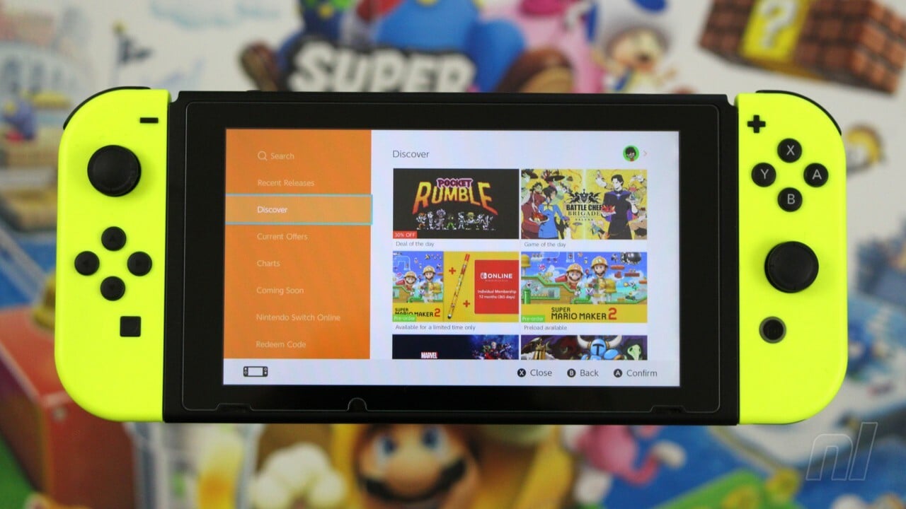 Switch eShop reduzido para "serviço limitado" na Rússia, diz Nintendo da Europa