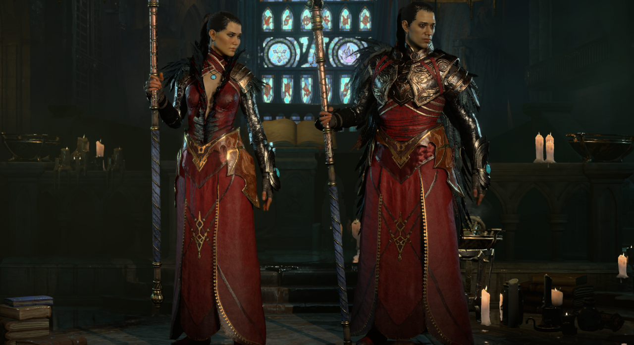 O Sorcerer é um pouco menos poderoso que o Necromancer, mas tem habilidades muito mais simples.