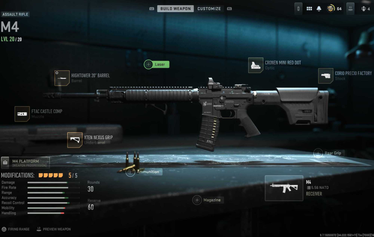 Carregamento Warzone 2.0 M4