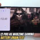  Teste de jogo móvel Xiaomi Redmi Note 12 Pro 4G Call of Duty Warzone |  Snapdragon 732G, tela de 120 Hz 