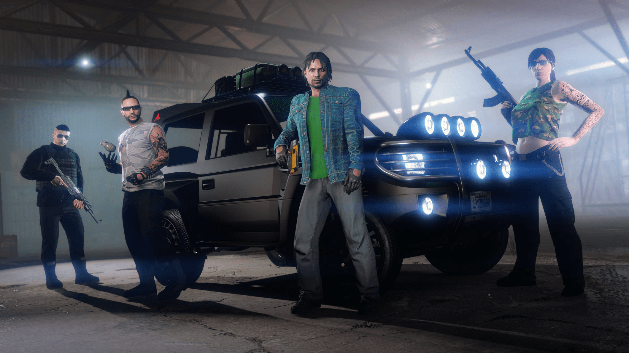 Atualização Grand Theft Auto Online San Andreas Mercenaries