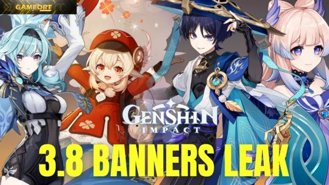 Banners do Genshin Impact 3.8 - personagens de 4 estrelas, armas, fases e vazamentos