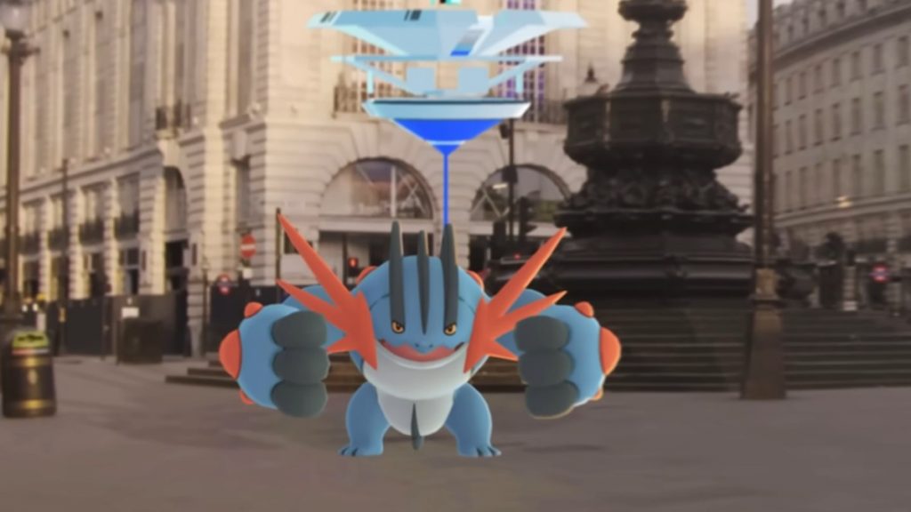 Mega Swampert Pokémon GO Londres