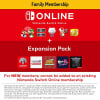 Nintendo Switch Online + pacote de expansão assinatura familiar de 12 meses