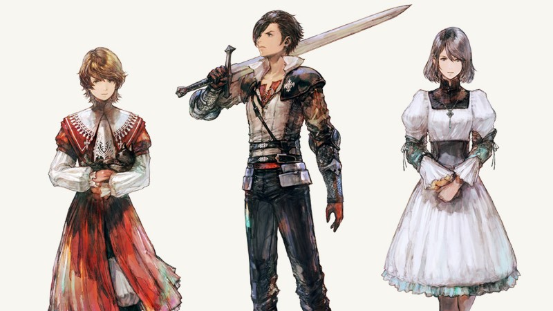 Criando a aparência de Final Fantasy 16