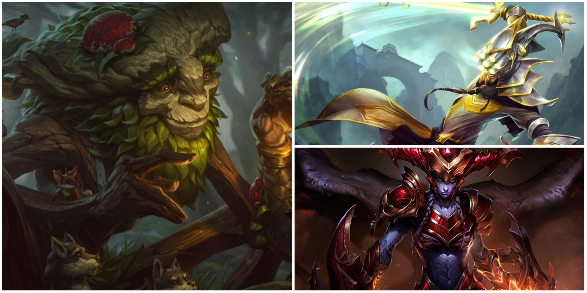 Dicas para iniciantes em League of Legends para Jungle Ivern, Master Yi, Shyvana