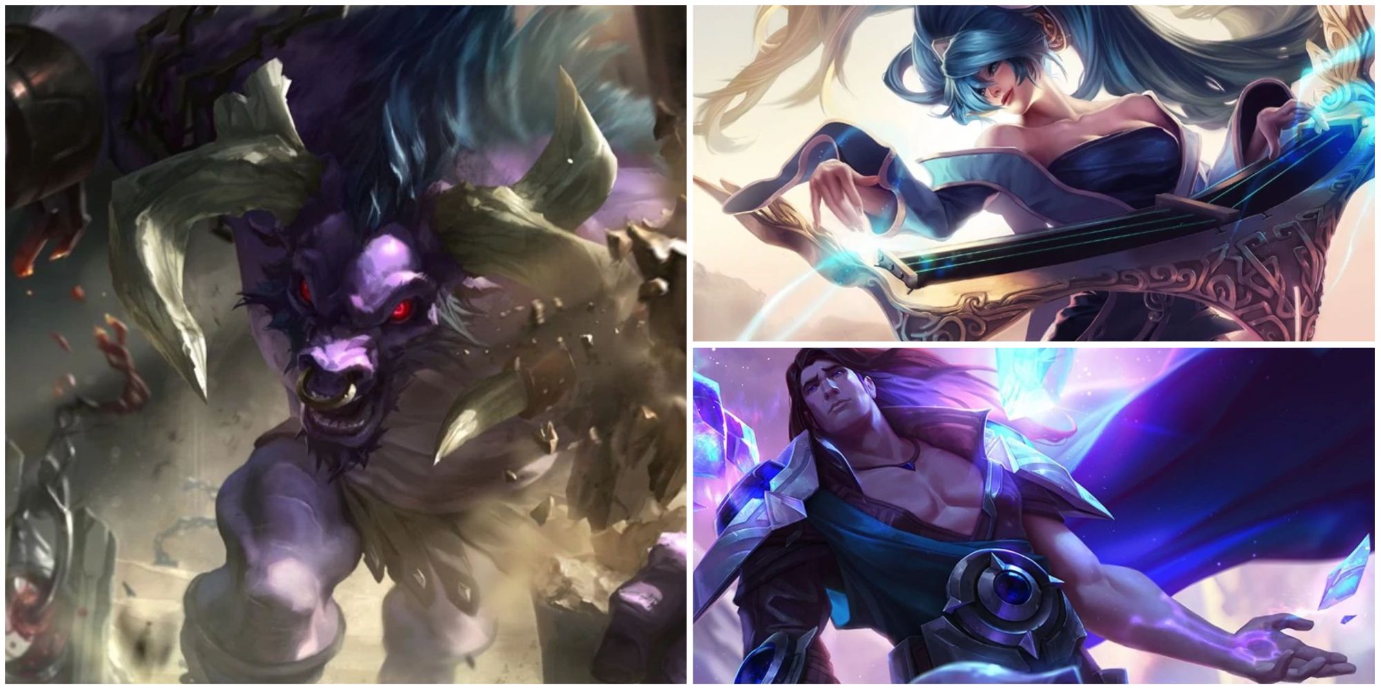 Dicas para iniciantes de League of Legends para suporte, Alistar, Sona e Taric