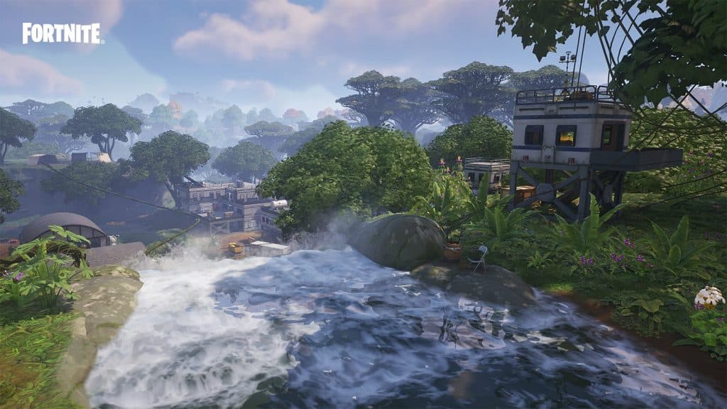 O novo bioma da selva em Fortnite Chapter 4 Season 3