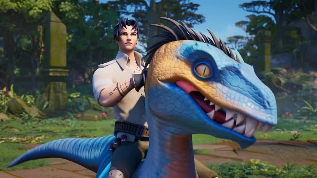 Raptores em Fortnite
