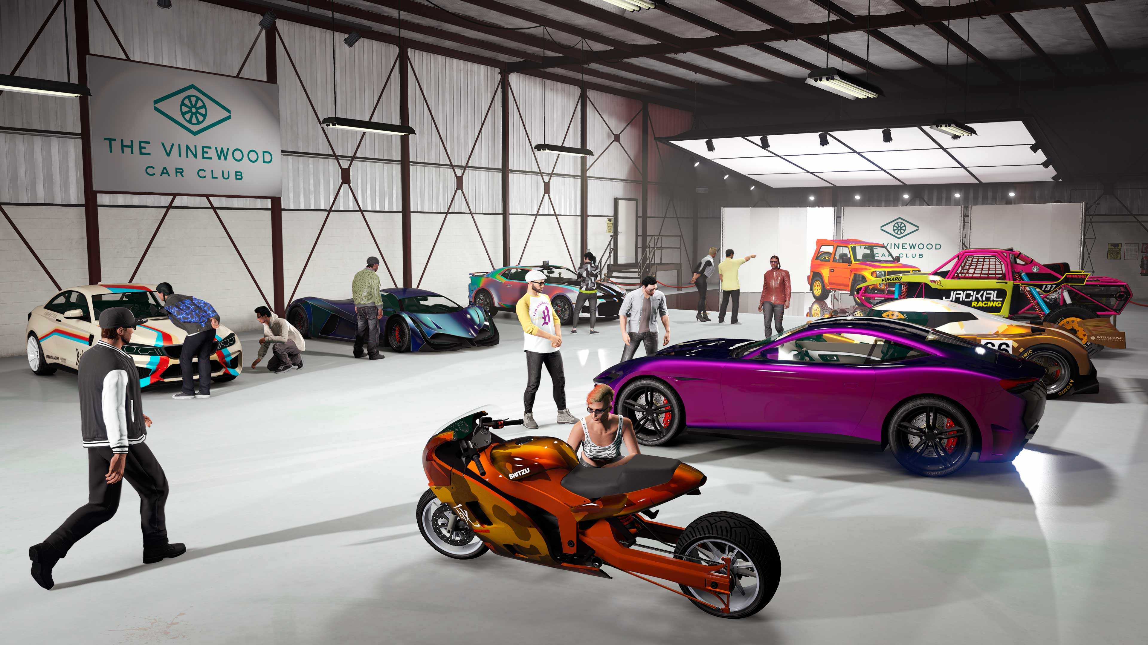 gta online clube de carros vinewood