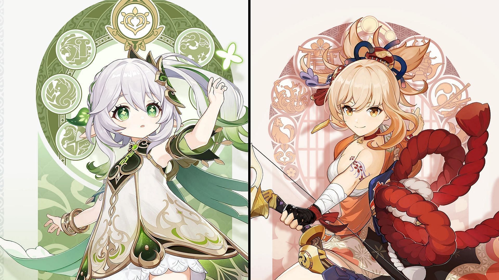 A reprise de Nahida ao lado de Yoimiya é a melhor fase do Event Wish envolvendo um personagem Sumeru até agora (Imagem via HoYoverse)