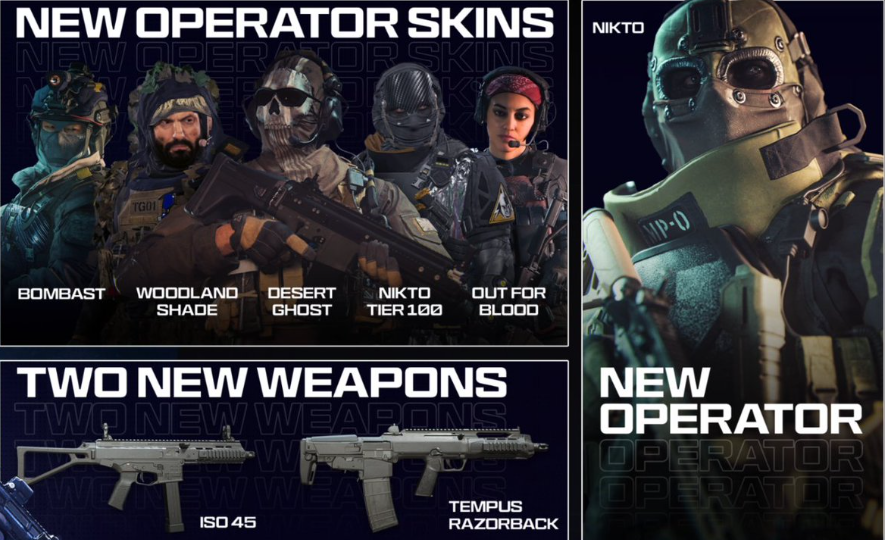 Warzone 2: novas skins do passe de batalha da 4ª temporada fazem os fãs…