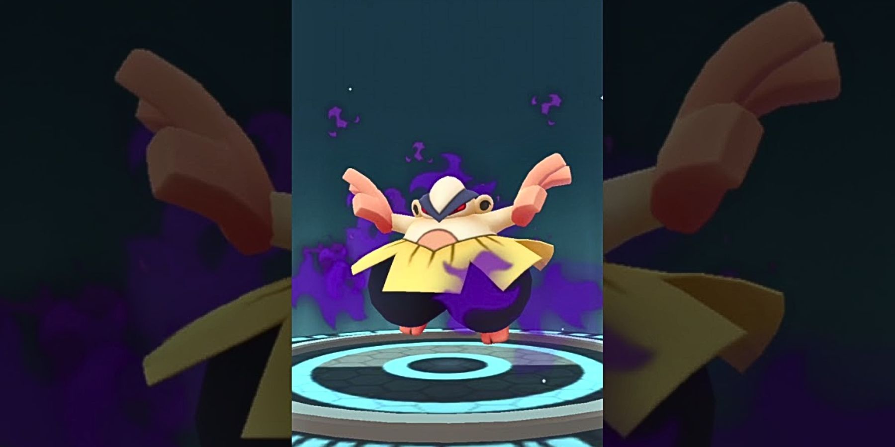 Sombra Hariyama em Pokémon GO