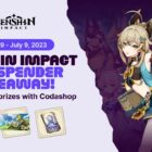Genshin Impact Top Spender Giveaway: Ganhe a Blessing of the Welkin Moon e mais! Impacto de Genshin: Sorteio do maior gastador