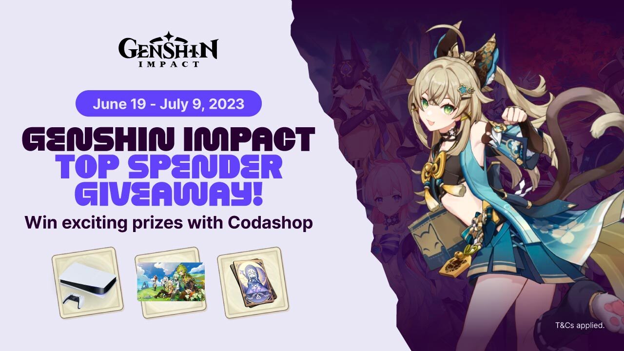 Impacto de Genshin: Sorteio do maior gastador