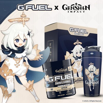 G FUEL e HoYoverse apresentam novo sabor de bebida energética Ale para viajantes inspirado no "Impacto Genshin"