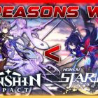 Honkai: Star Rail x Genshin Impact - Qual é o melhor? Star Rail é melhor que Genshin Impact