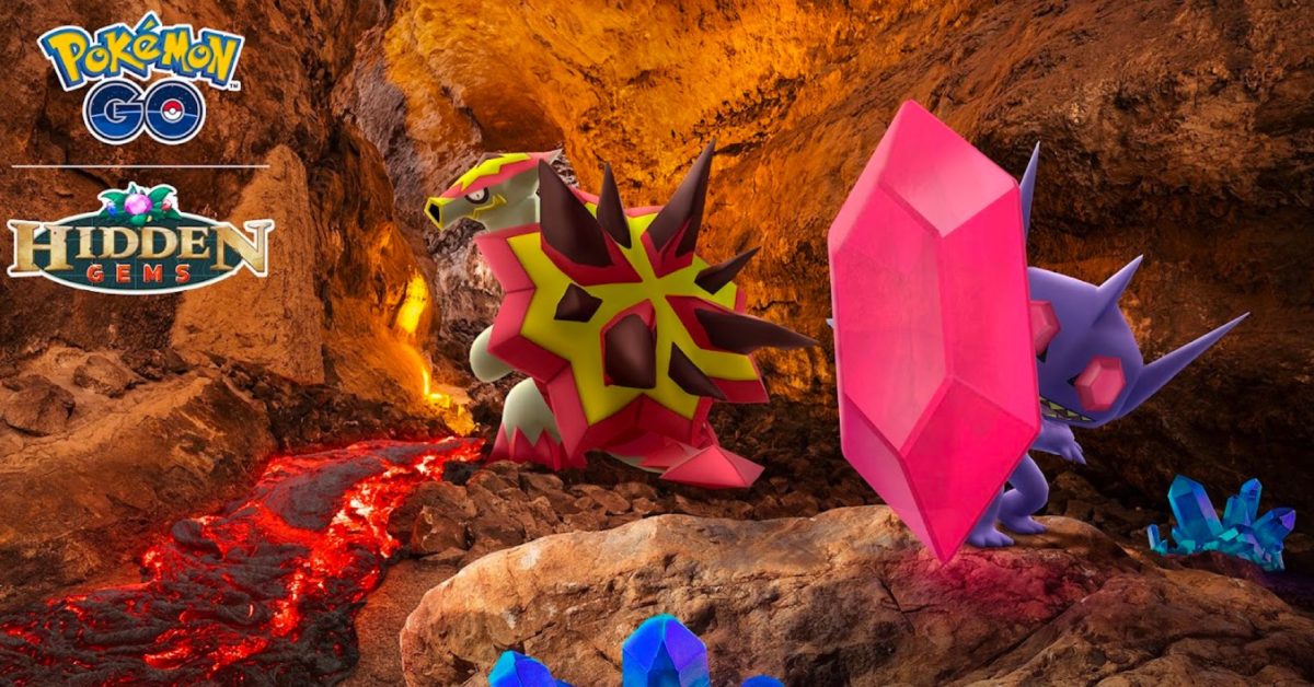 Turtonator e Mega Sableye chegam ao evento Pokémon GO For Dark Flames