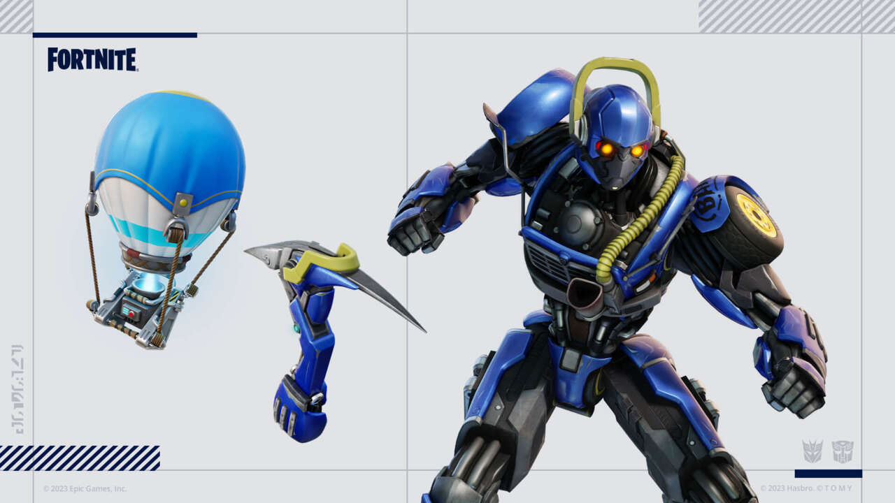 O Fortnite Battle Bus agora é um transformador