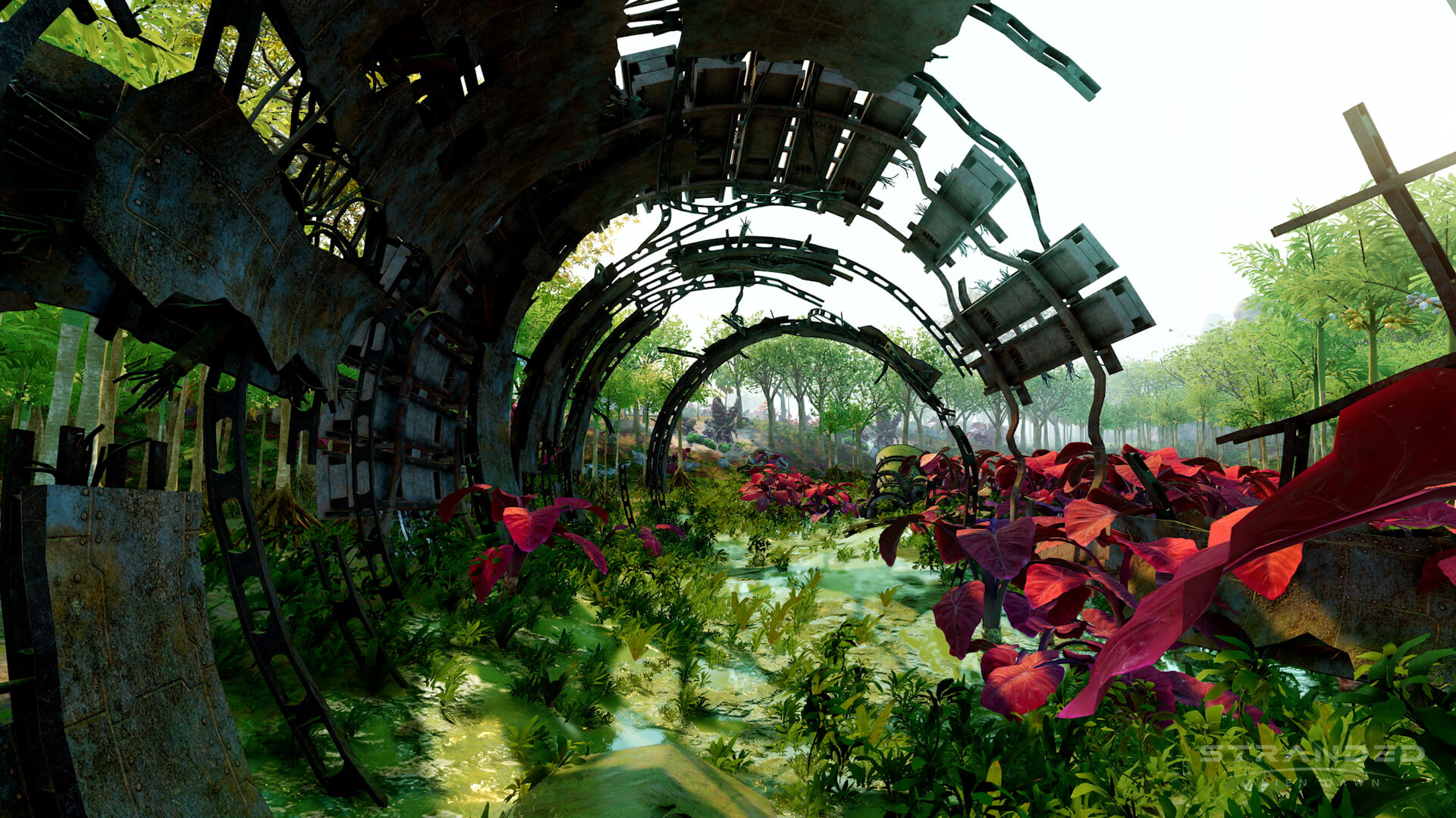 É uma selva lá fora!  Descubra a emocionante nova atualização chegando a Stranded: Alien Dawn