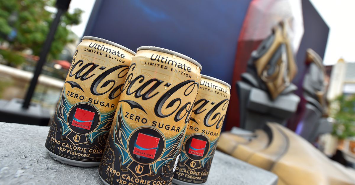 A nova colaboração de League of Legends da Coca-Cola afirma ter gosto de subir de nível