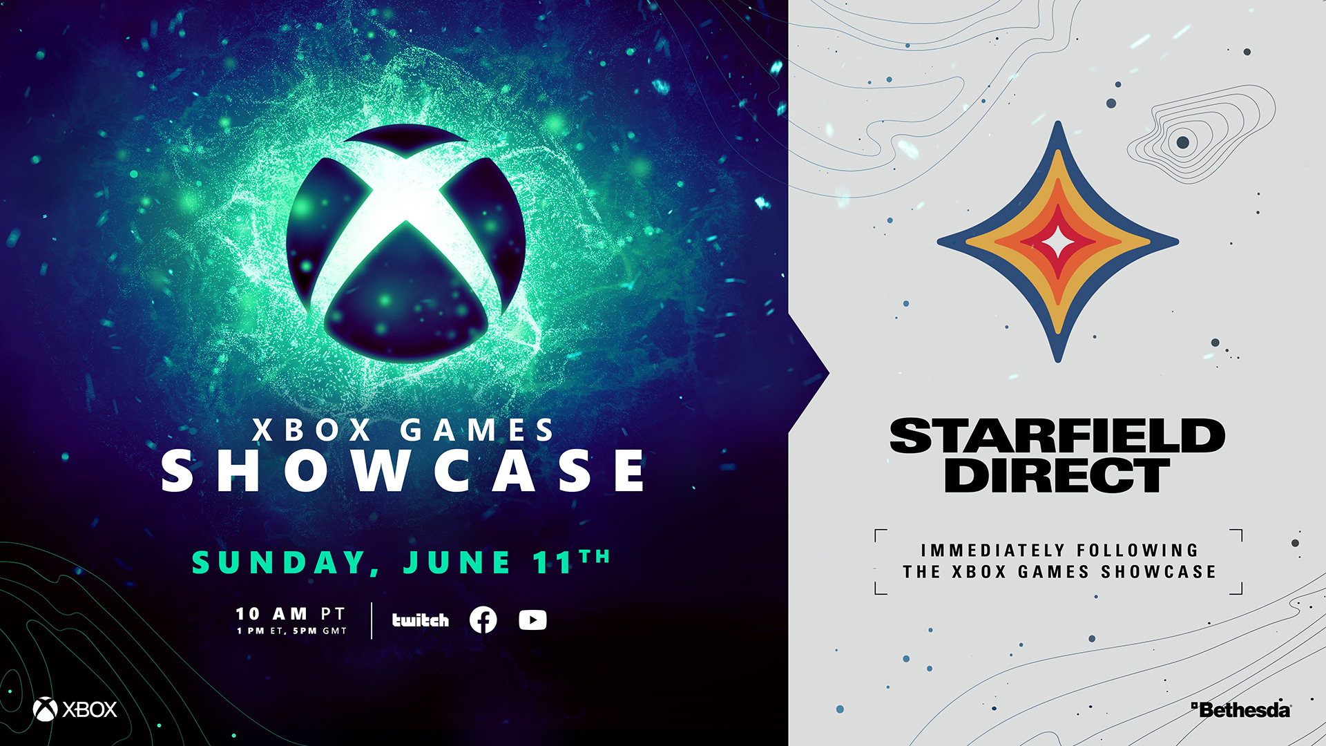 Como assistir ao Xbox Games Showcase e Starfield Direct Double Feature no domingo