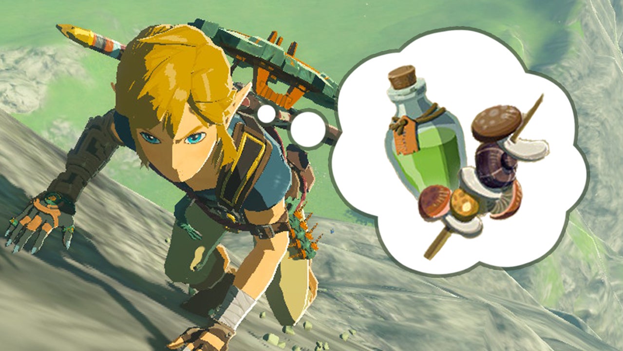 Como aumentar a resistência sem santuários em Zelda: Tears of the Kingdom