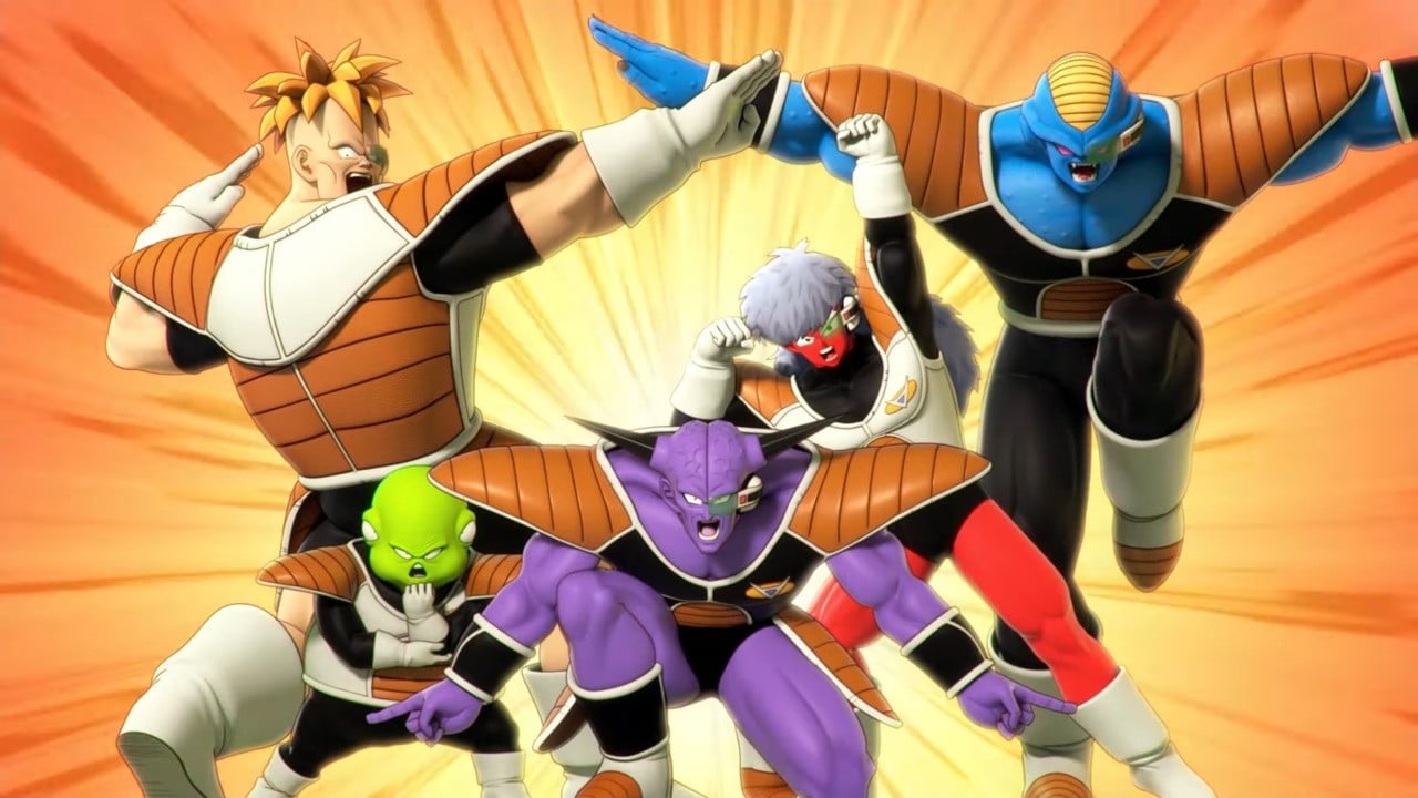 Dragon Ball: The Breakers Season 3 adiciona a Força Ginyu como Raiders