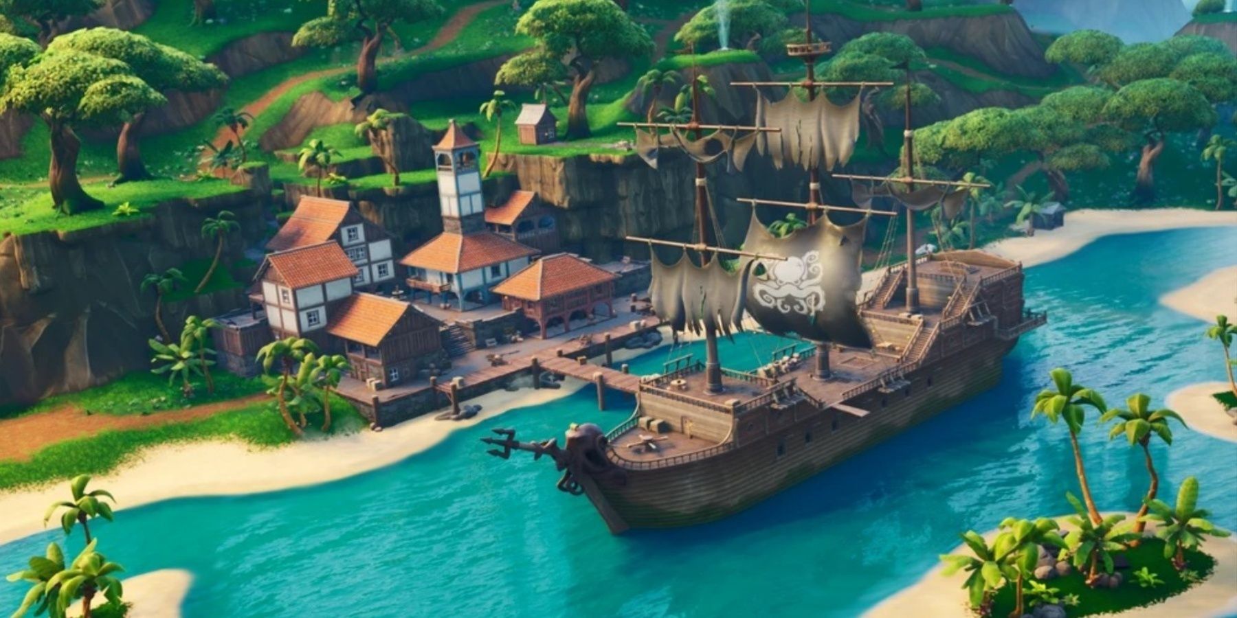 chapter 1 season 8 pirate jungle ship