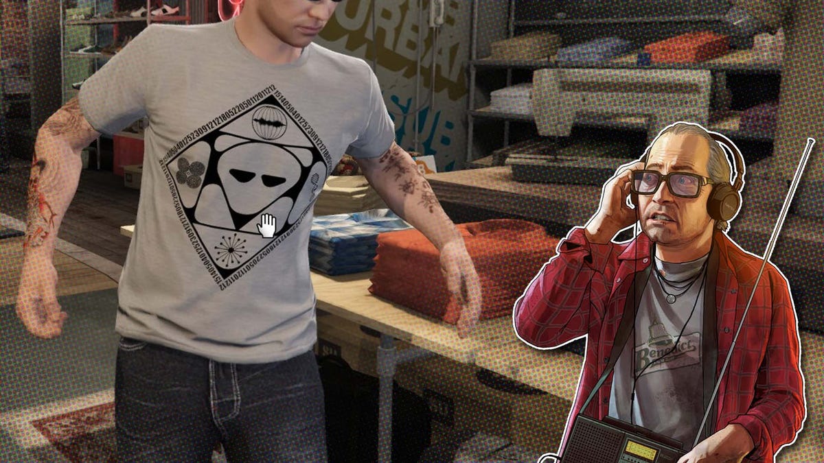 Fãs convencidos de que a nova camisa misteriosa do GTA Online está provocando o GTA 6