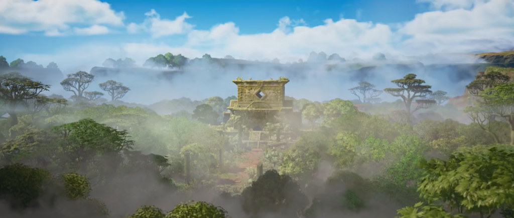 Fortnite Chapter 4 Season 3 mostra ruínas antigas