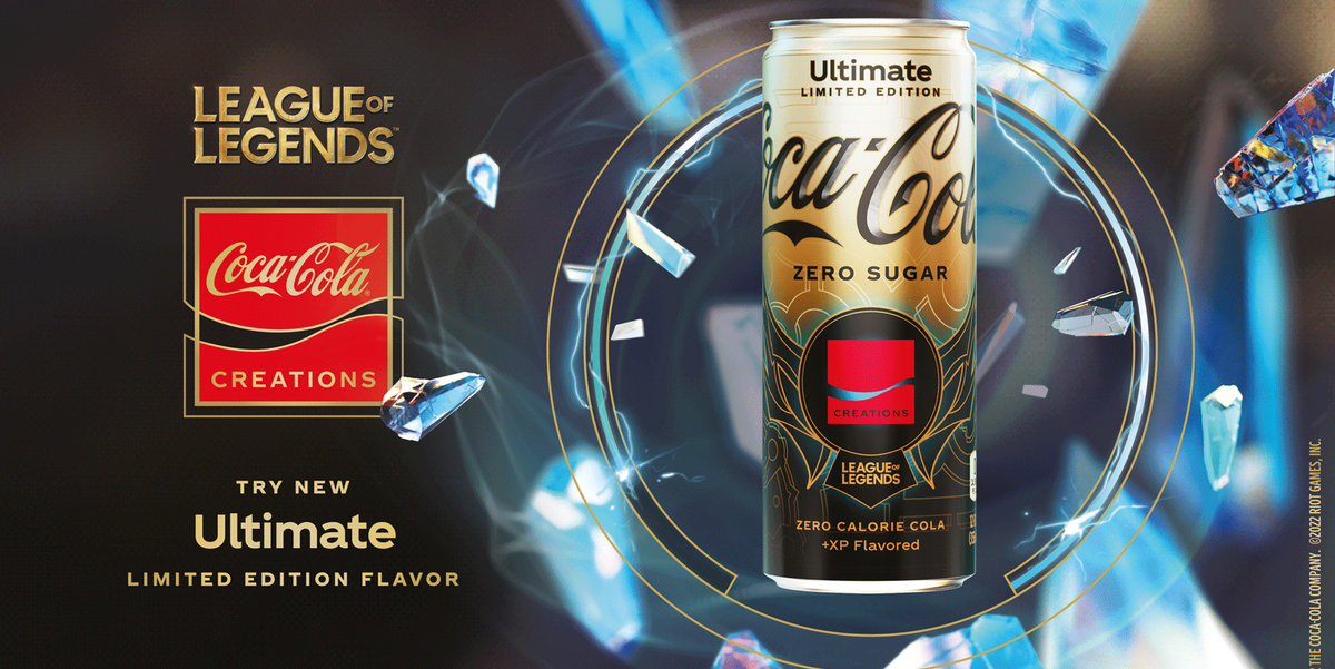 League of Legends e Coca-Cola New Flavor Collaboration