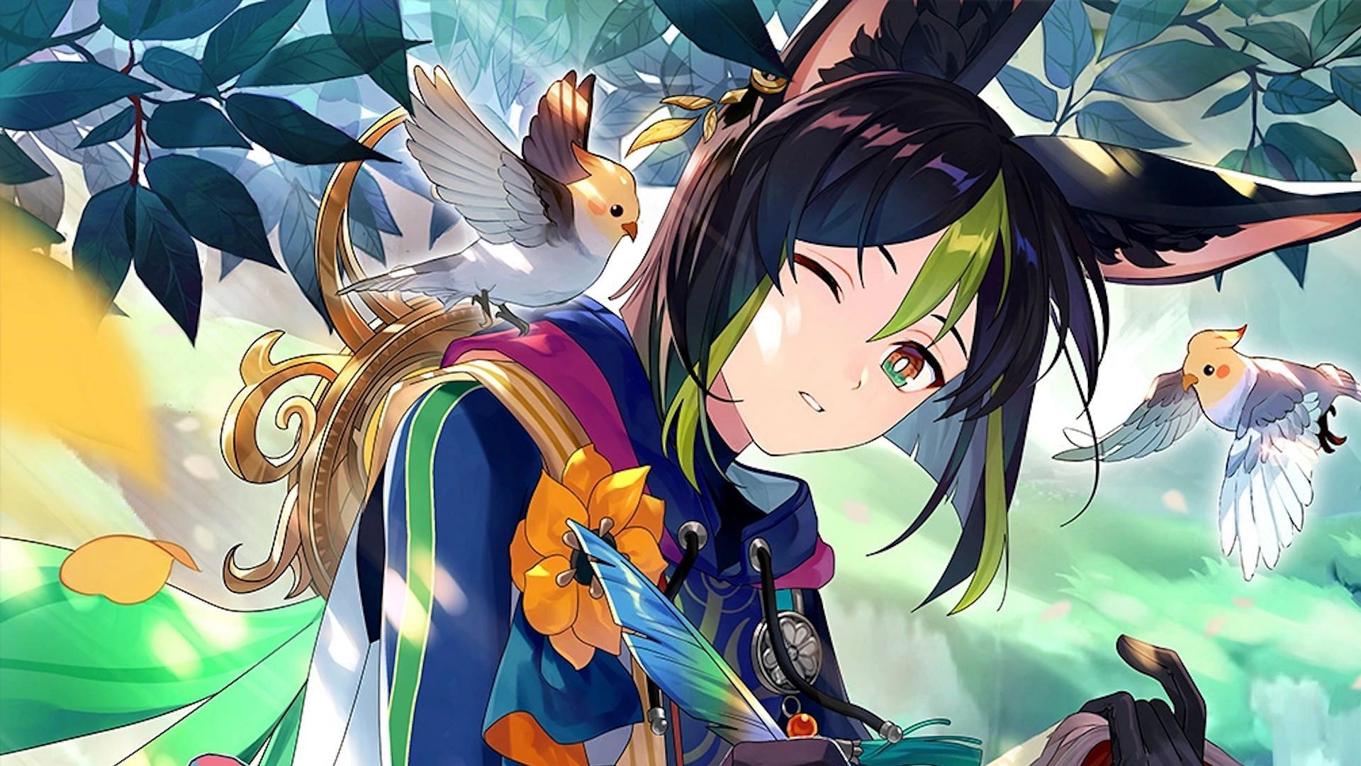 Tighnari foi o primeiro personagem Sumeru a ser jogável após Genshin Impact 3.0 (Imagem via HoYoverse)