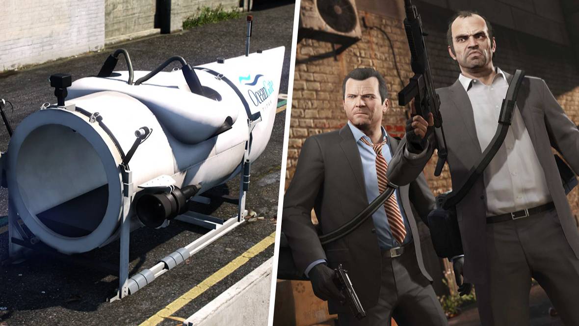 Modders de GTA 5 adicionaram o submersível OceanGate Titanic ao jogo