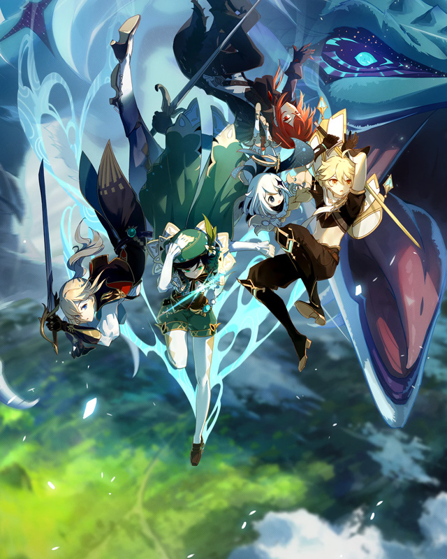 Mods no Genshin Impact Nexus