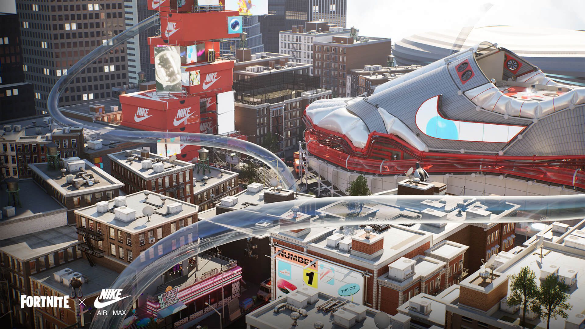 Nike lança ilha temática Air Max em Fortnite