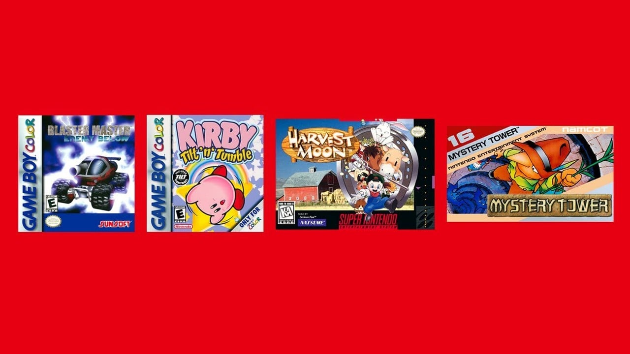 Nintendo expande a biblioteca de Game Boy Color, SNES e NES do Switch Online com mais quatro títulos