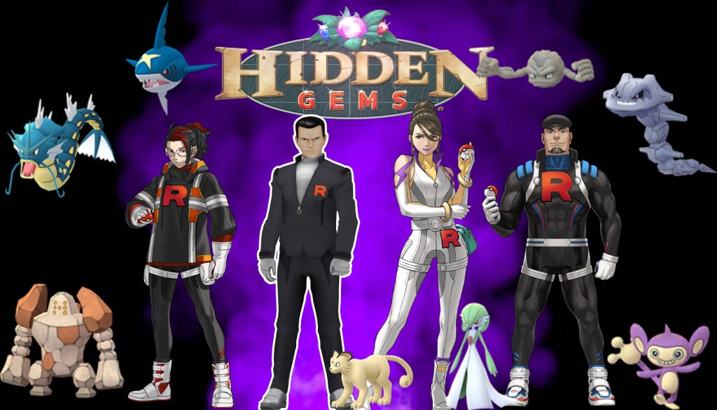 Pokemon Go Arlo, Sierra, Cliff e Giovanni Novos Pokémon Shadow e Contadores