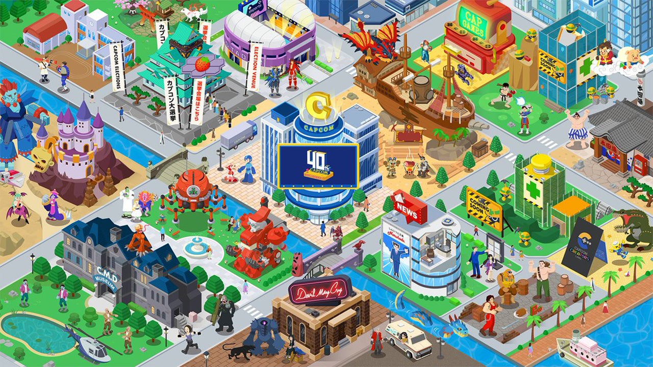 Site do 40º aniversário da Capcom permite que você jogue jogos retrô de graça