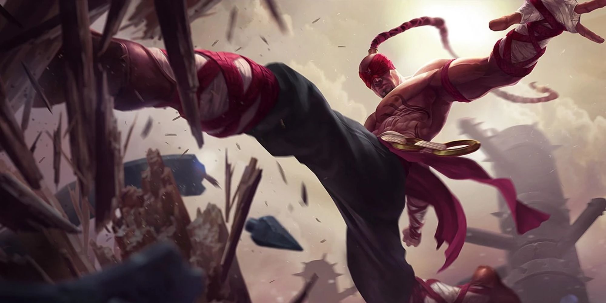 League of Legends Lee Sin Splash Art