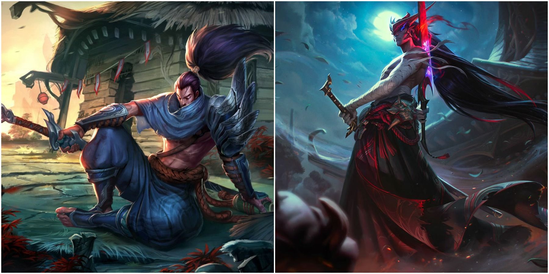 Yasuo e Yone, irmãos e espadachins habilidosos