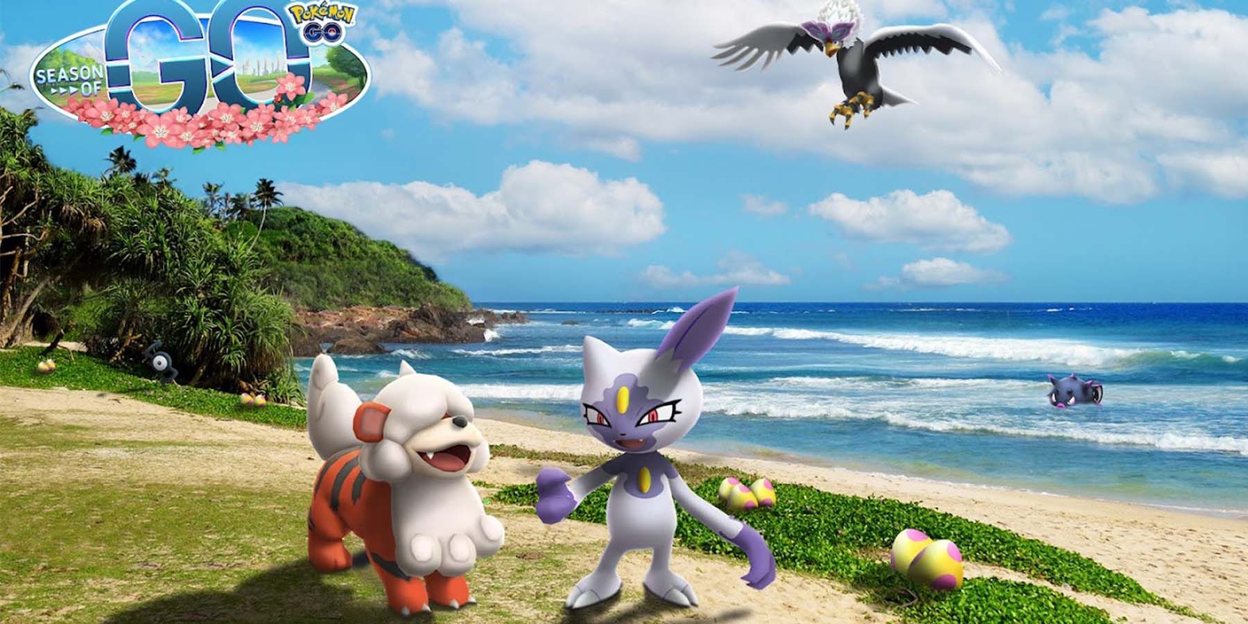 Pokemon GO Beach
