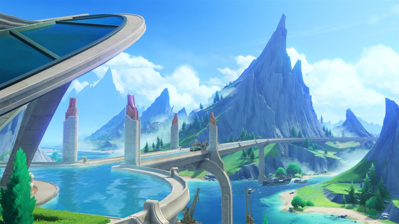 Genshin Impact Leaks Shows Fontaine 4.0 Map