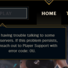 League of Legends código de erro 0U [FIXED] 