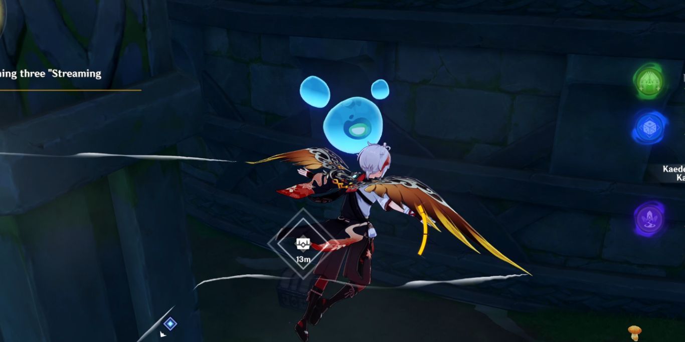 Genshin Impact Kazuha indo para Hydro Eidolon
