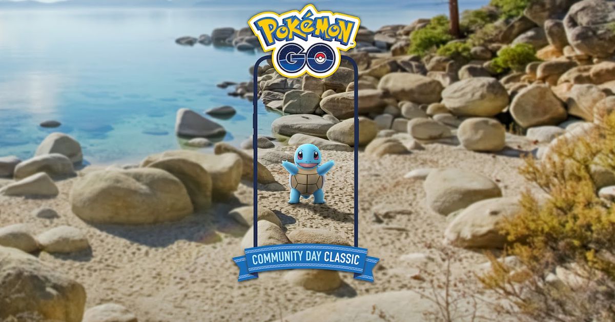 Guia Clássico do Dia da Comunidade Pokémon Go Squirtle