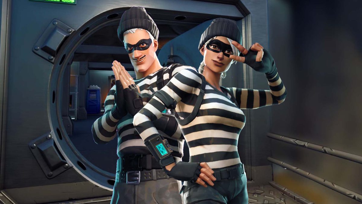 Fortnite Criativo 2.0 x 100 Ladrões